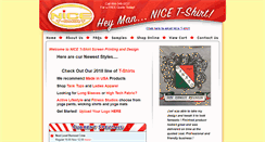 Desktop Screenshot of nicetshirtusa.com